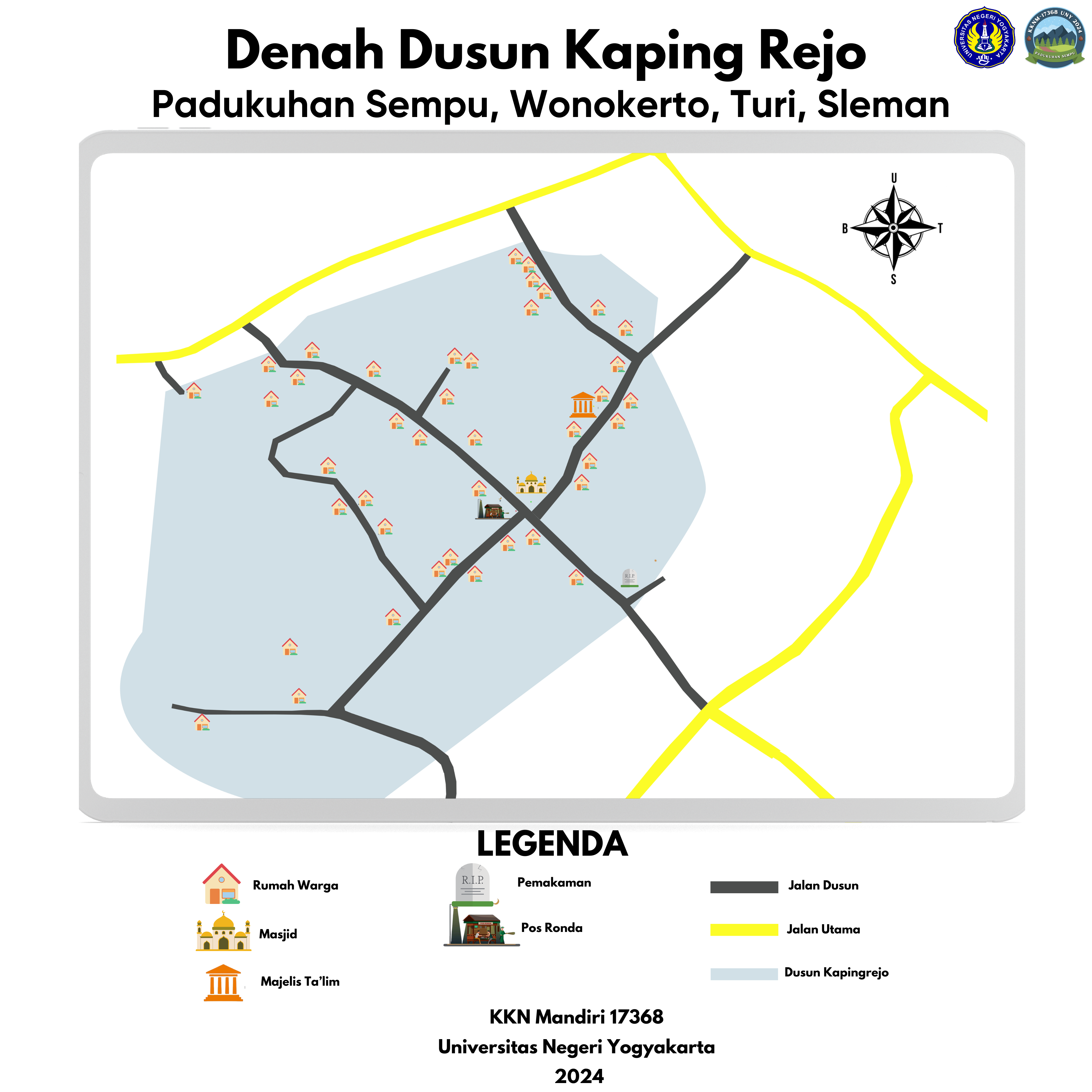 Denah Dusun
